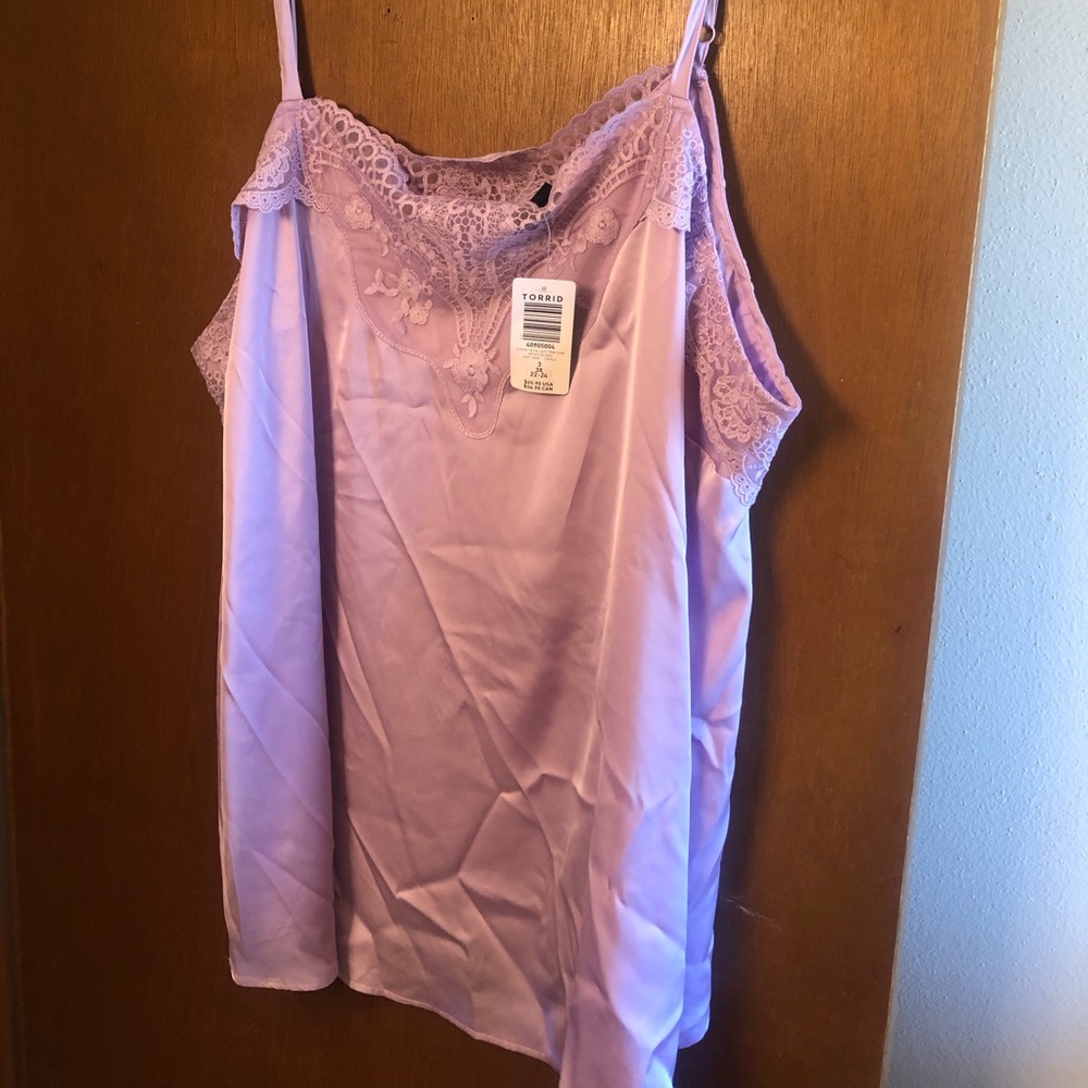 NWT Torrid Sophie Satin Lace Cami Size 3X